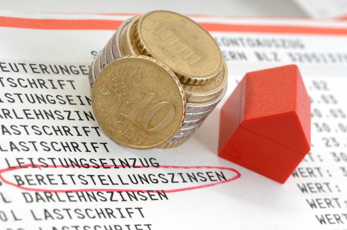Bereitstellungszinsen, Bereitstellungszinsen berechnen, Bereitstellungszinsen umgehen, Bereitstellungszinsen Hauskauf,